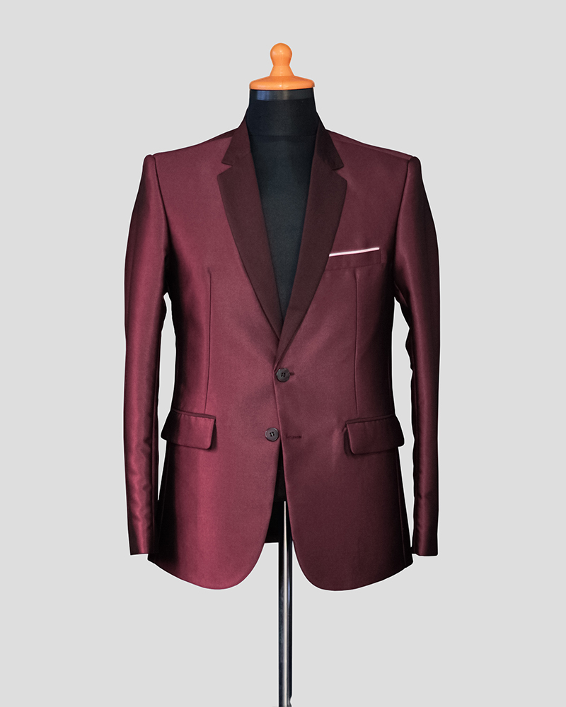 Premium Li Suit - Maroon
