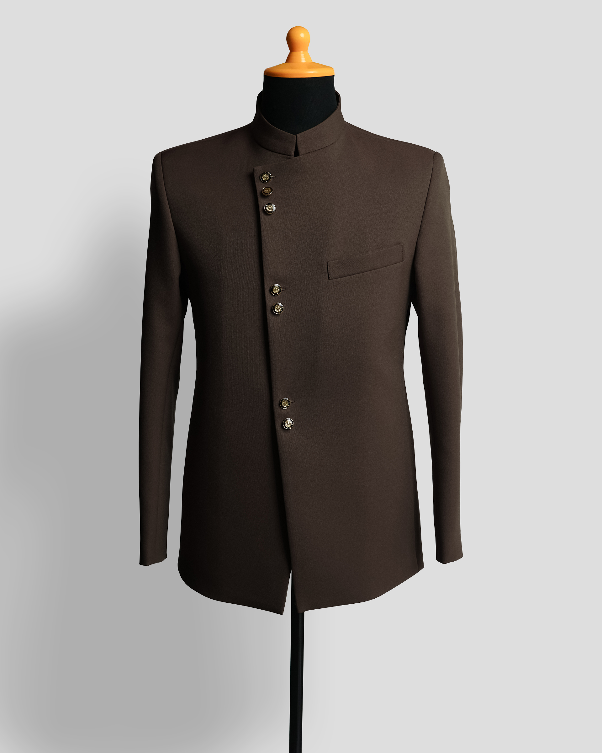 Bescap Cross Placket - Choco